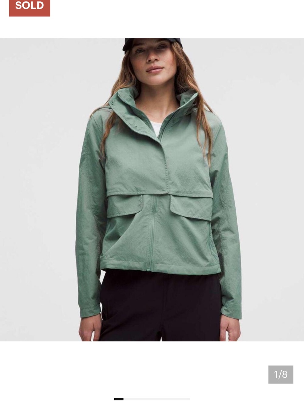 Lululemon Effortless Jacket in Crater Blue